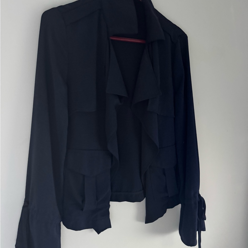 Lulu's Classic Blue Lightweight Jacket - image 2